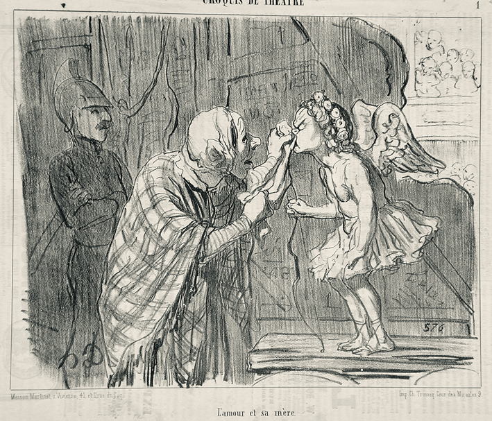  奥诺雷·杜米埃 Honore Daumier ——拉穆尔和母亲